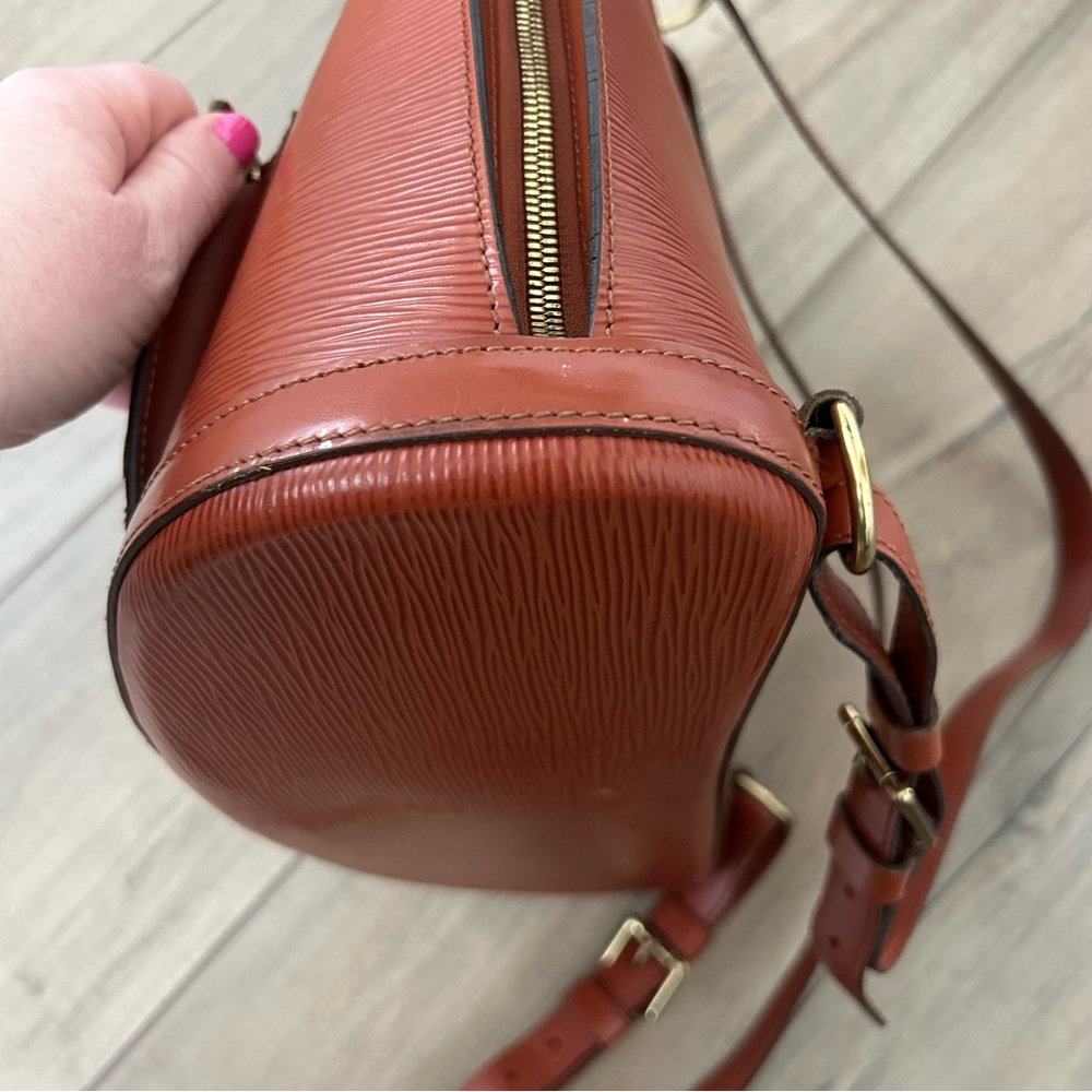 Vintage Louis Vuitton Gobelins Kenyan Fawn Brown Epi Leather GM Backpack - Picture 5 of 15